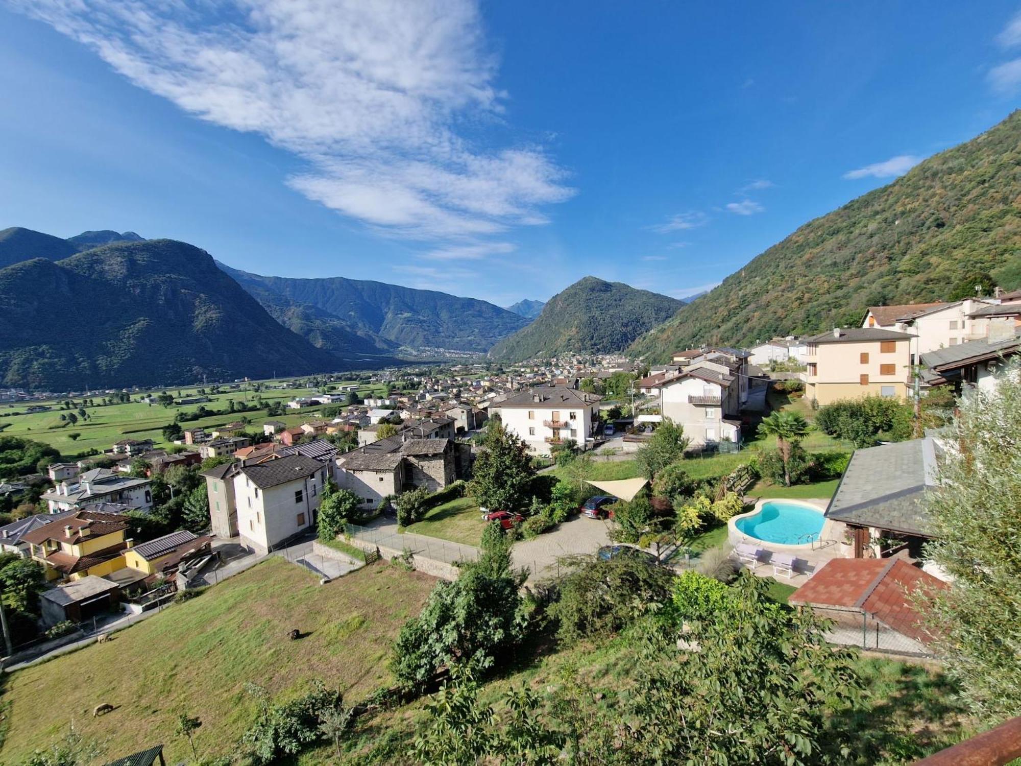 Locazione Turistica Valley View Pool Apartment Ardenno Esterno foto