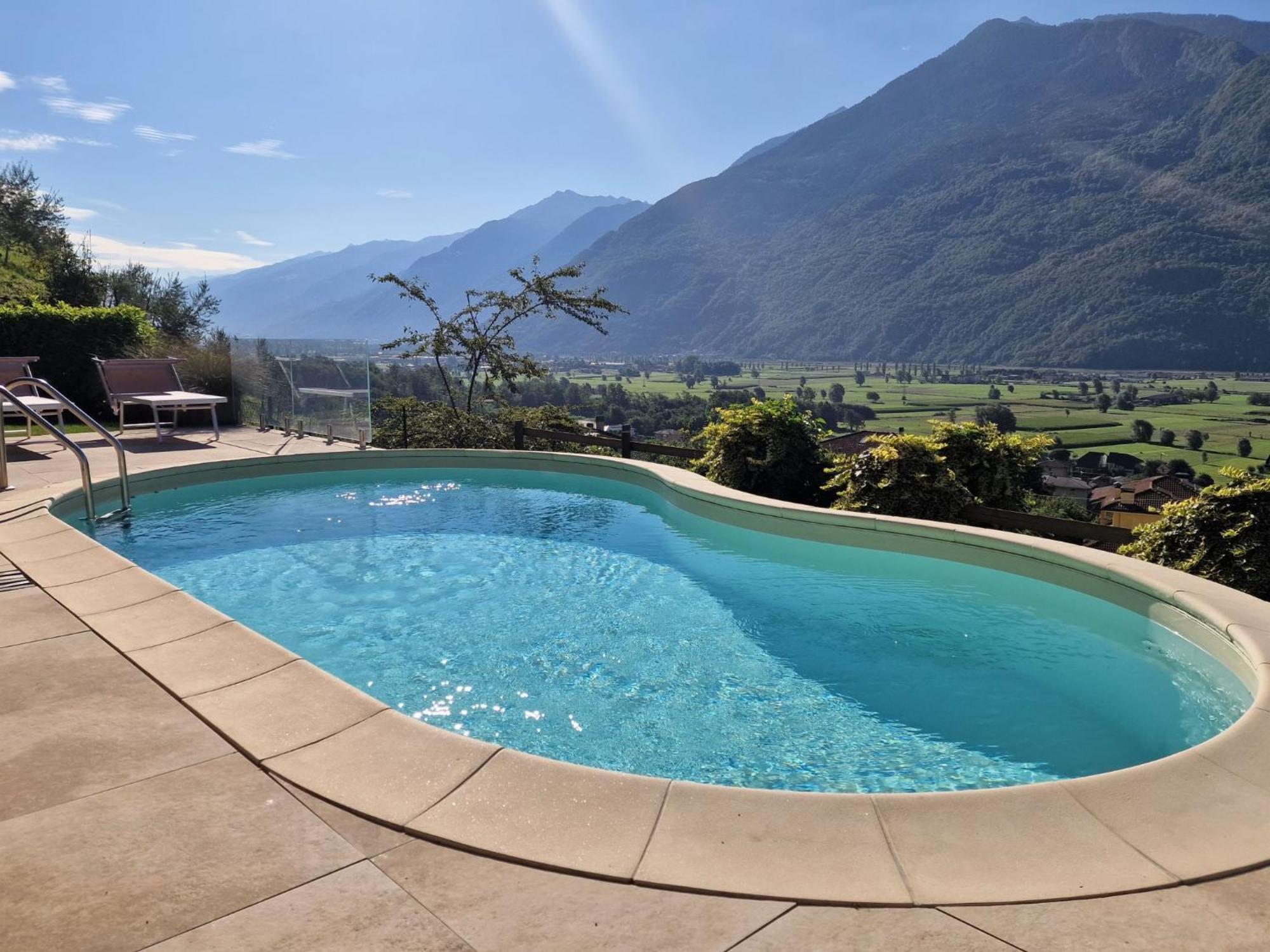 Locazione Turistica Valley View Pool Apartment Ardenno Esterno foto