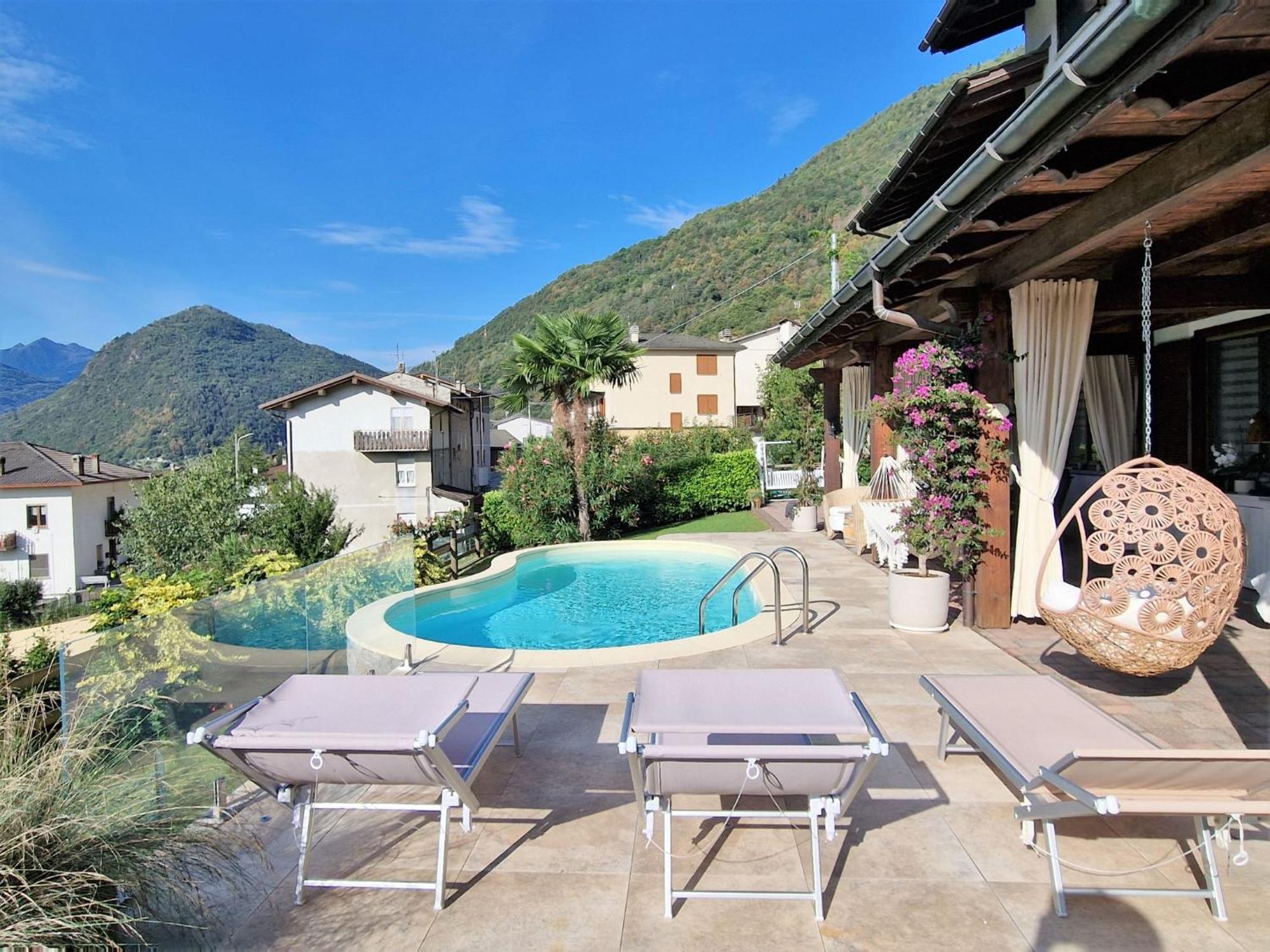 Locazione Turistica Valley View Pool Apartment Ardenno Esterno foto