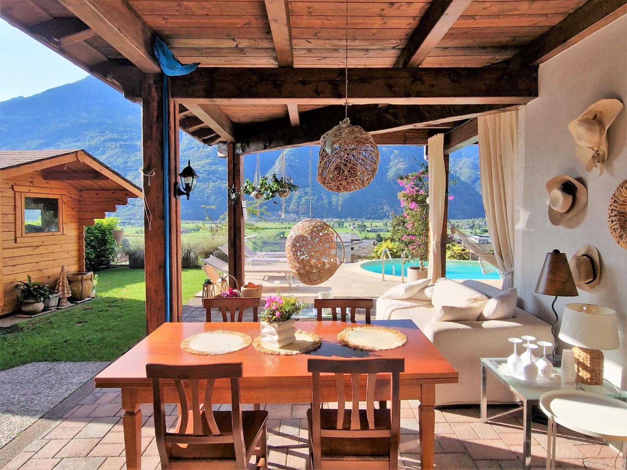 Locazione Turistica Valley View Pool Apartment Ardenno Esterno foto